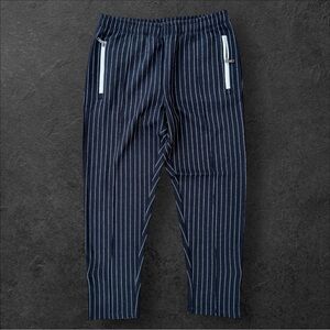 Todd Snyder Men's Joggers Navy Striped Pants